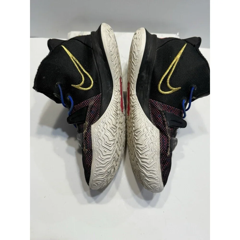 Nike Boys Kyrie 7 Black Basketball Shoes Sneakers Size 3Y CW3240-001 Youth